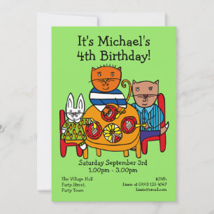 Invitation personnalisée pour l'anniversaire d'ami
