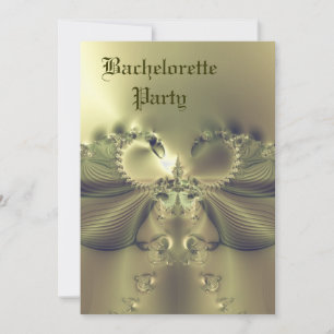 Invitation personnalisée pour l'enterrement de vie