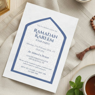 Invitation personnalisée pour l'Iftar de Ramadan K