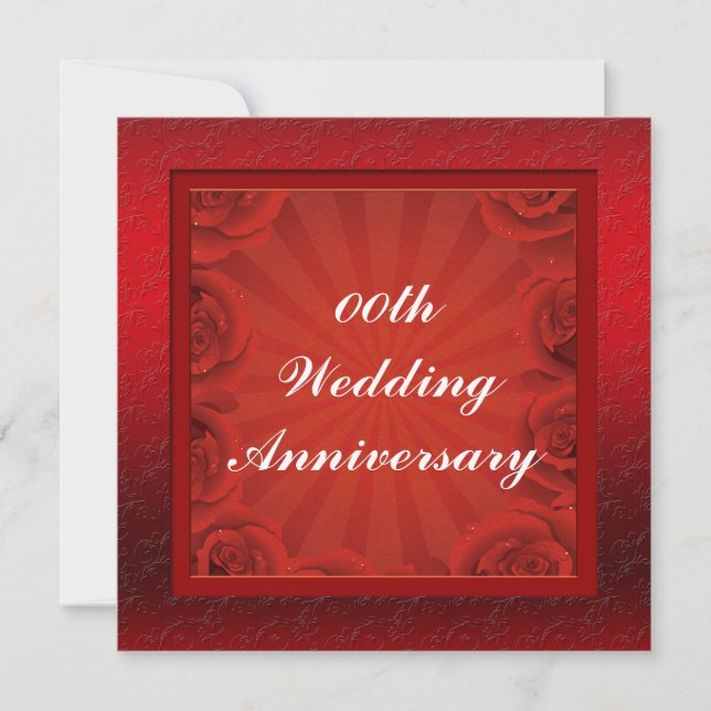 Invitation personnalisée pour une fête d'anniversa (Devant)