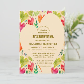 Invitation personnalisée pour une Fiesta mexicaine