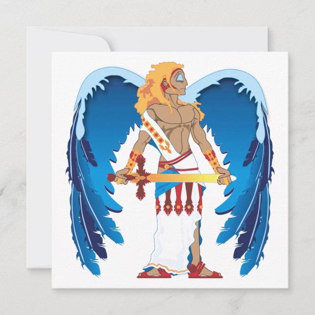 Invitation personnalisée St. Michael (Devant)