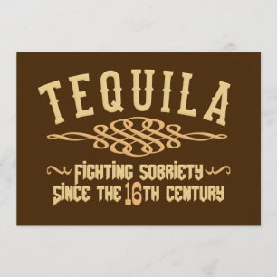 Invitation personnalisée TEQUILA