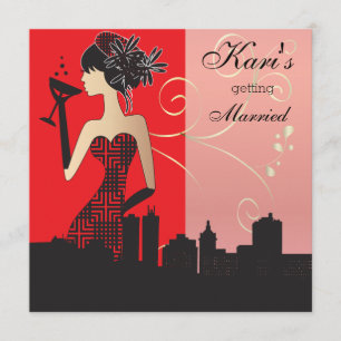 Invitation Personnaliser Filles Night Out