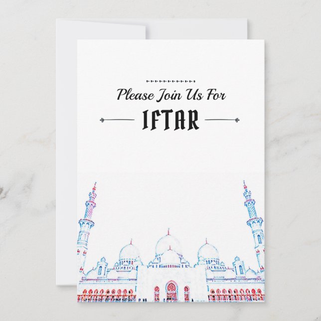 Invitation Personnaliser votre texte (Devant)