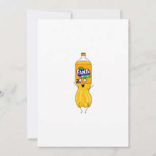 Invitation Personnalisez fantastique, soda orange