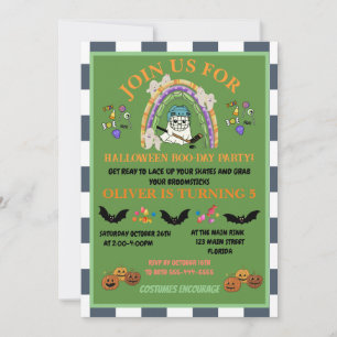 Invitation Personnalisez l'anniversaire des enfants sur le th