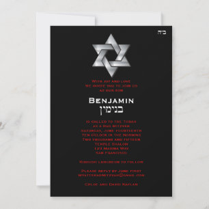 Invitation Personnalité Benjamin