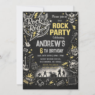 Invitation personnelle pour une fête d'anniversair