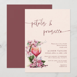 Invitation Pétales et Fête des mariées du ministère public Bo