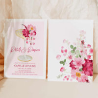 Pétales roses et mariée du jardin du ministère pub