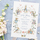 Peter le Baby shower Fleur sauvage Rabbit