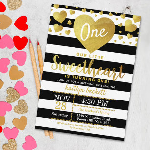 Invitation Petit amour Saint-Valentin Anniversaire