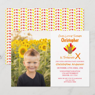 Invitation Petit Anniversaire de enfant turc
