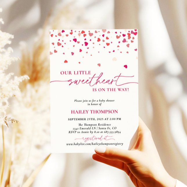 Invitation Petit Baby shower amoureux Invitation, Baby shower (Créateur téléchargé)