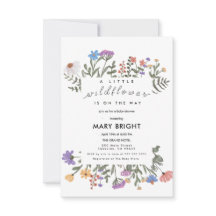 Petit Baby shower de terrain à thème de fleurs du 