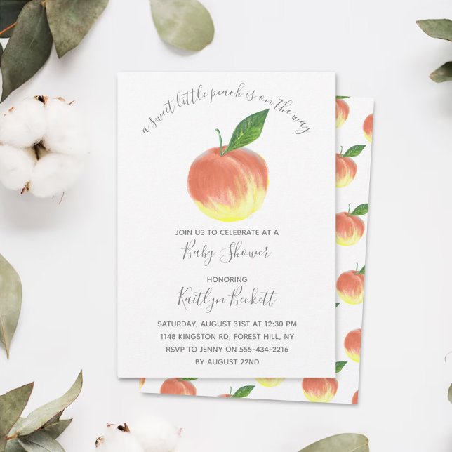 Invitation Petit Baby shower doux (Créateur téléchargé)