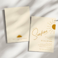 Petit Boho Petit Rayon De Soleil Minimaliste Baby