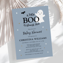 Petit Boo Halloween Ghost Boy Baby shower