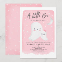 Petit Boo Rose Douche Halloween Baby shower Fantôm