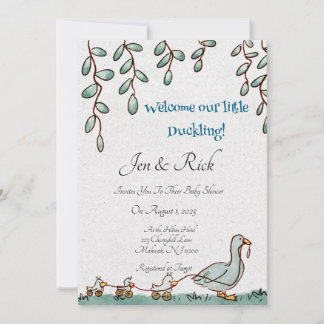 Invitation Petit canard