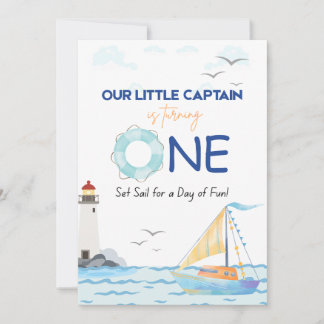 Invitation Petit Capitaine