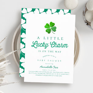 Invitation Petit Charme Moderne pour Baby Shower