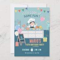 Petit chef cuisine cuisine anniversaire