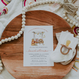 Invitation Petit Citrouille   Baby shower d'automne