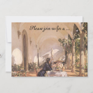 Invitation Petit déjeuner à la Loggia par Sargent, Fête des m