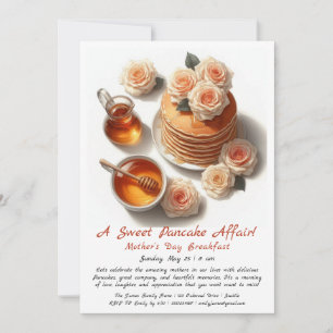 Invitation Petit Déjeuner de la Fête des Mères – P
