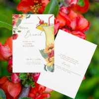Petit déjeuner de mariage coloré toscan