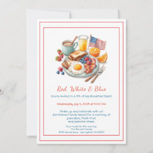 Invitation Petit-déjeuner du 4 juillet – Patriote