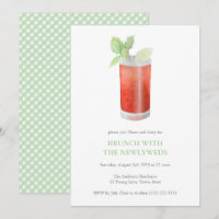 Petit déjeuner sanglant de jeunes mariés au lendem