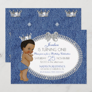 Invitation Petit Denim et Diamants d'Afrique du Sud