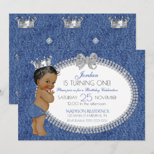 Invitation Petit Denim et Diamants d'Afrique du Sud
