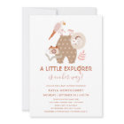 Petit Explorer Boho Girl Baby shower