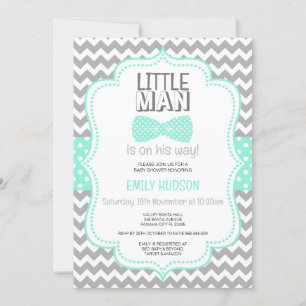 Invitation Petit Homme Modifiable