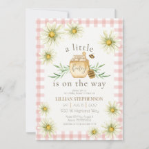 Petit Honey En Route Abeille Rose Baby Shower