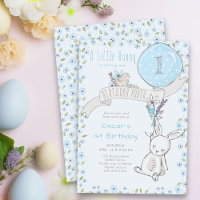 Petit Lapin et Bleu Balloon N'importe quel âge Gar