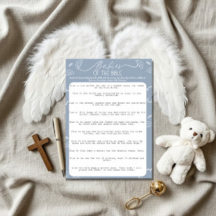 Invitation Petit Morceau de Ciel Bébés de la Bible