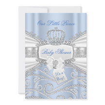 Petit Prince Baby shower bleu doux