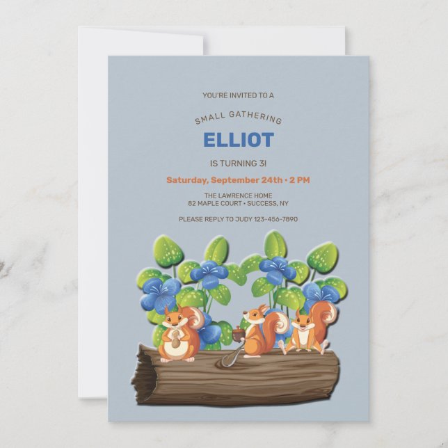 Invitation Petit rassemblement (Devant)