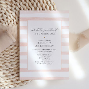 Invitation Petite amoureuse Valentines Fille Anniversaire