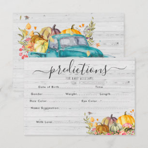 Invitation Petite Citrouille Jeu de devinette pour Baby Sho