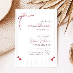 Invitation Petite Douceur sur le chemin Baby Shower