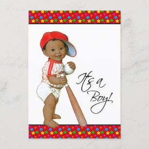 Invitation Petite douche pour bébé toute étoile