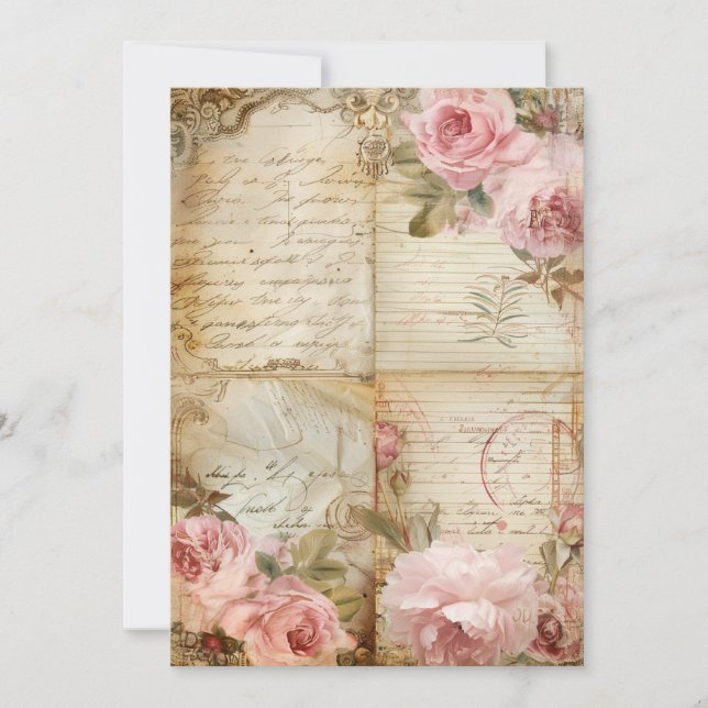 Invitation Petite Fête Bébé | Pastels Doux (Devant)