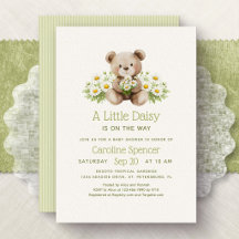 Petite Marguerite En Route Baby Shower Fleur Sauva