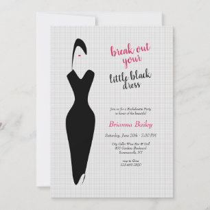 Invitation Petite Robe Noire
